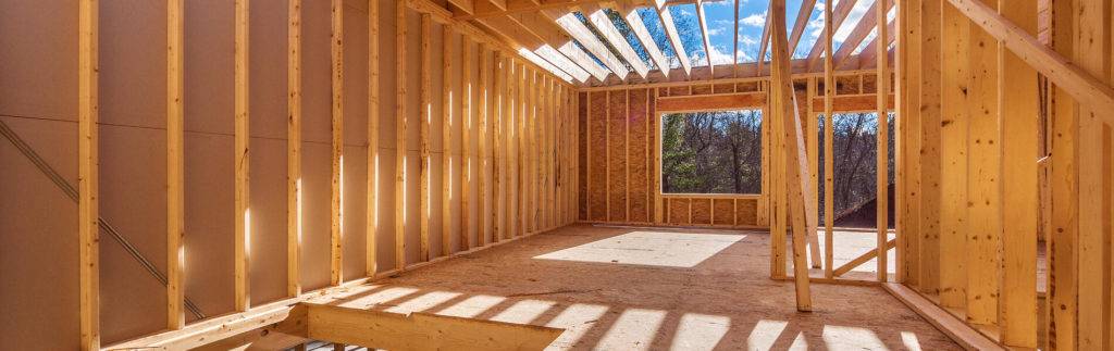 New Framing Construction Of A House